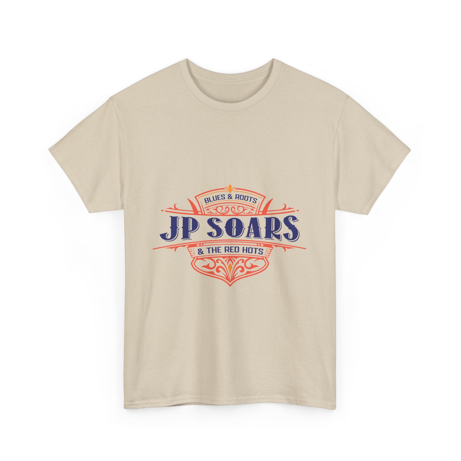 JP Soars Crest Unisex Heavy Cotton Band Tee Light Colors