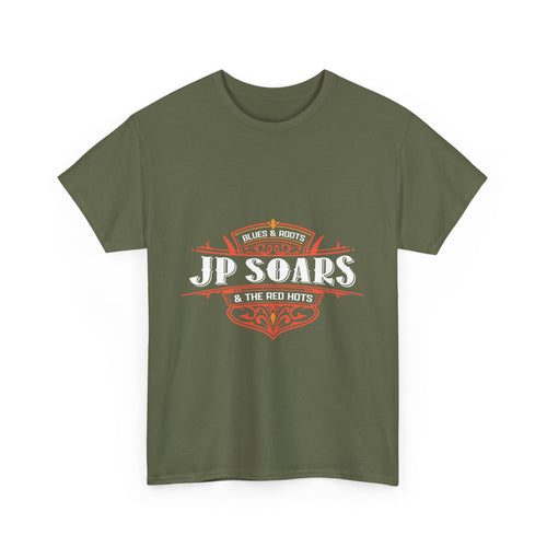 JP Soars Crest Unisex Heavy Cotton Band Tee Dark Colors