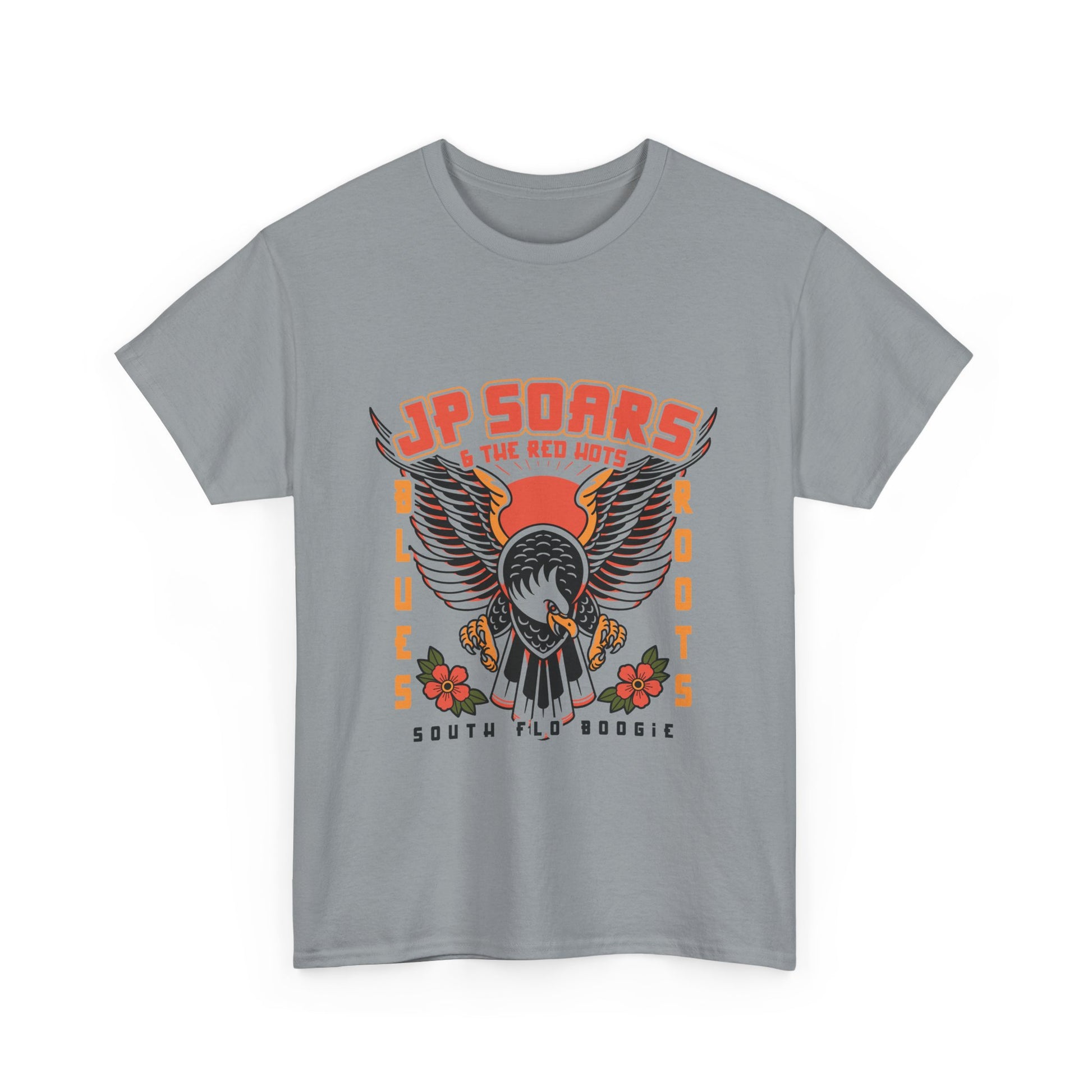 JP Soars Eagle Unisex Heavy Cotton Band Tee Light Colors
