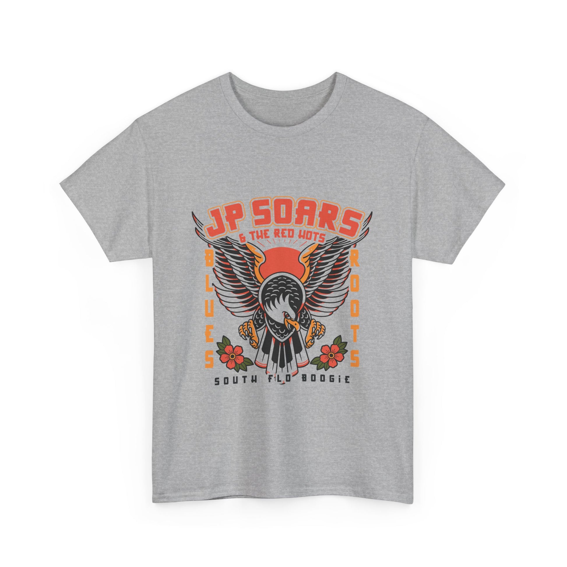 JP Soars Eagle Unisex Heavy Cotton Band Tee Light Colors