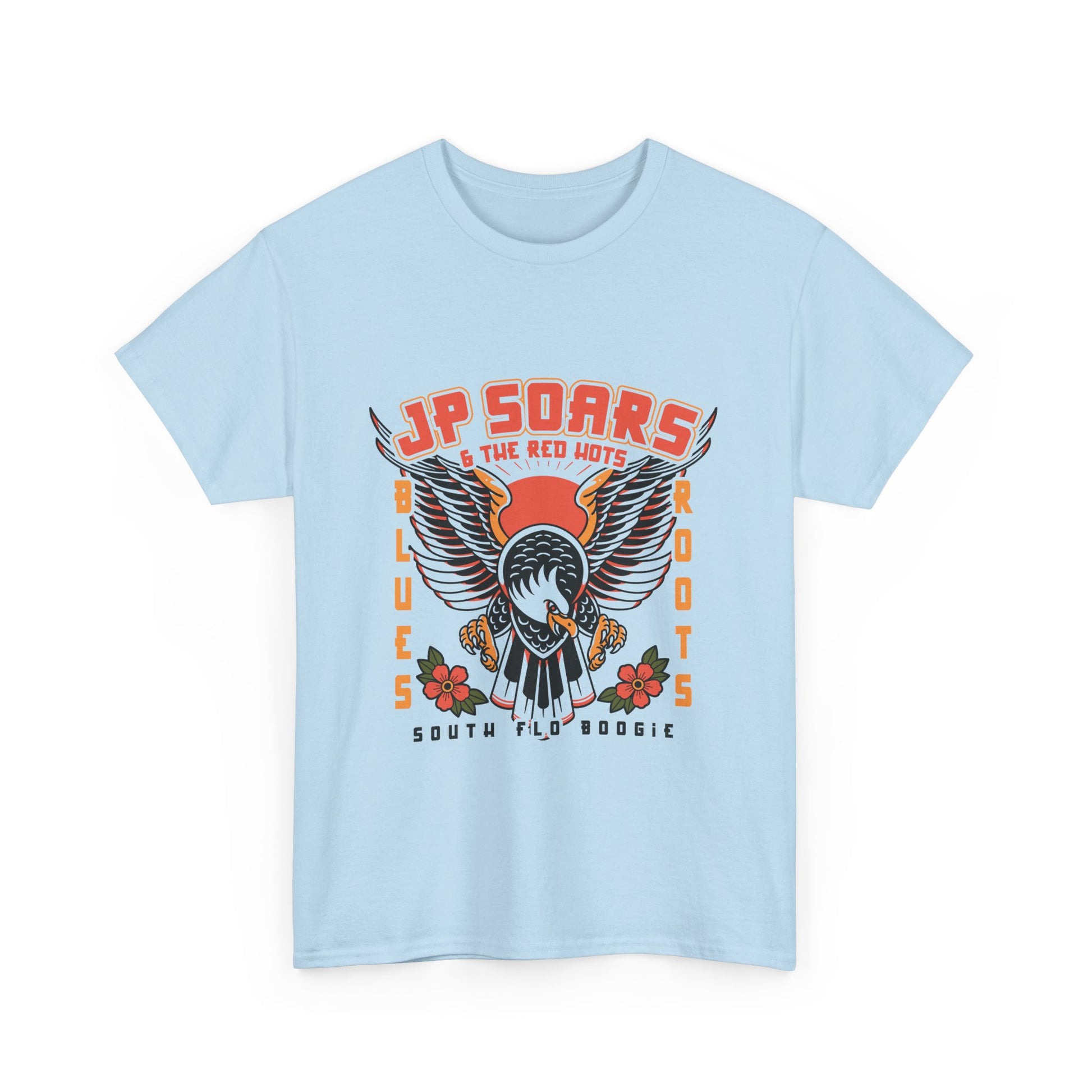 JP Soars Eagle Unisex Heavy Cotton Band Tee Light Colors