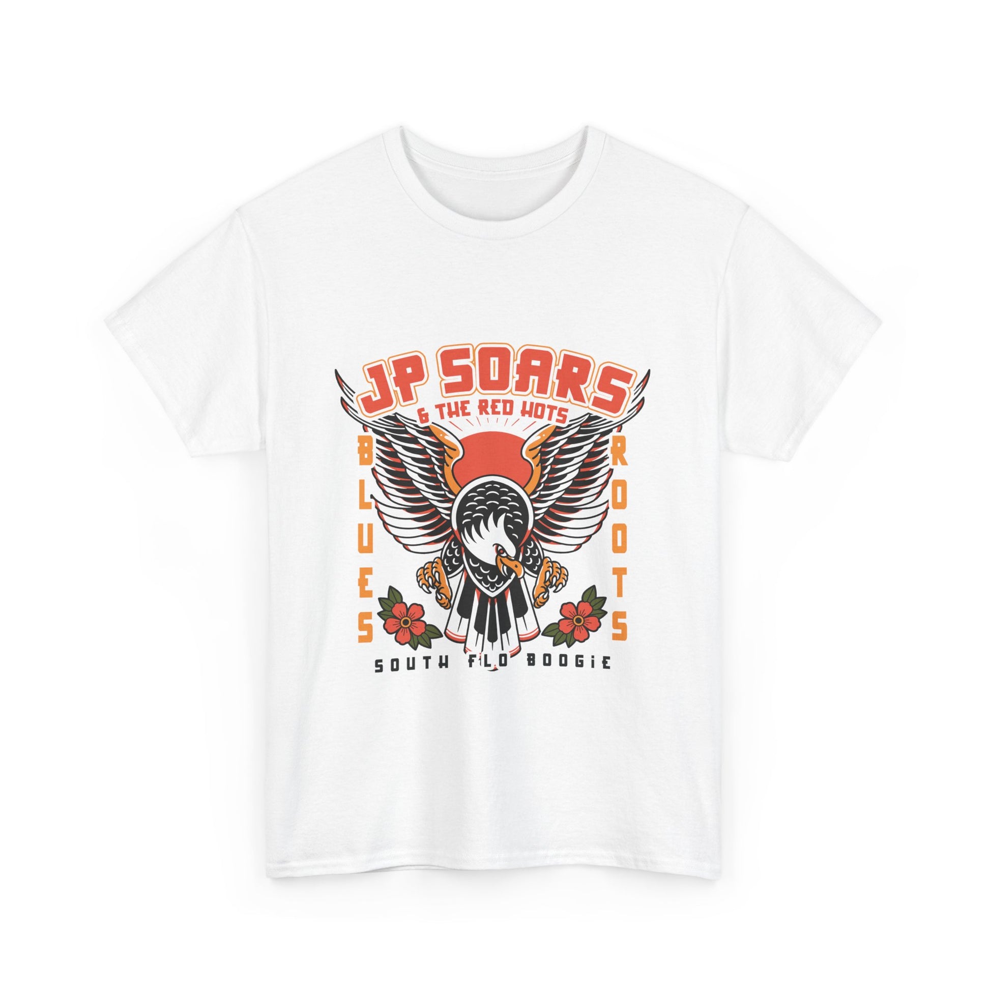 JP Soars Eagle Unisex Heavy Cotton Band Tee Light Colors